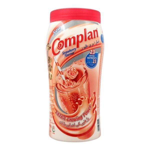 Complan Strawberry Extra Growing Power Bottle 400g
