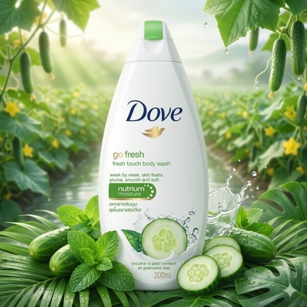 Dove Go Fresh Touch Body Wash 200ml