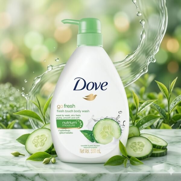 Dove Go Fresh Touch Body Wash 550ml