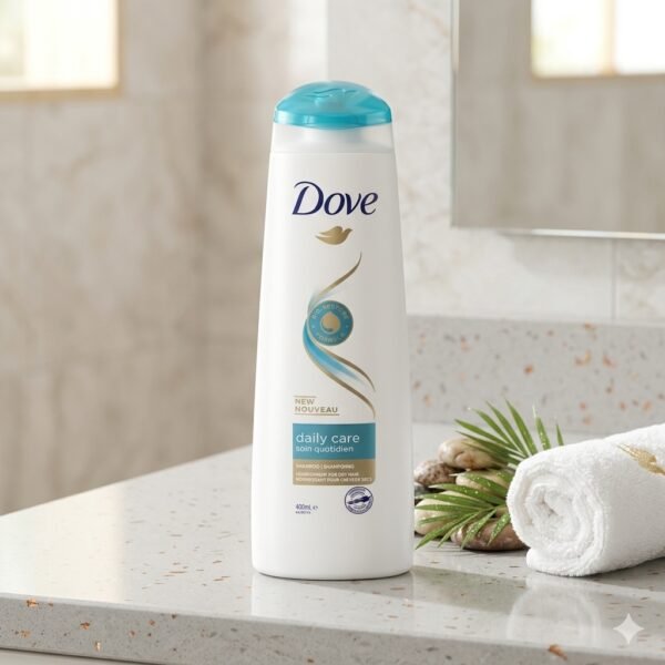 Dove Daily Care Shampoo, For Dry Hair, 400ml