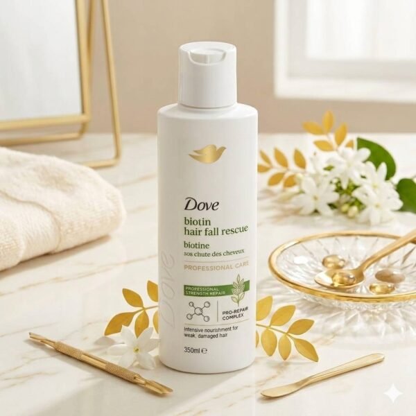 Dove Shampoo Biotin Hair Fall Rescue Damage Exper 350ml