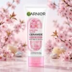 Garnier Sakura Glow Ceramide Face Wash 100ml