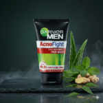 Garnier Men Acno Fight Anti-Pimple Face Wash 100ml - Suits All Skin Types, Including Sensitive And Acne-Related Skin Issues