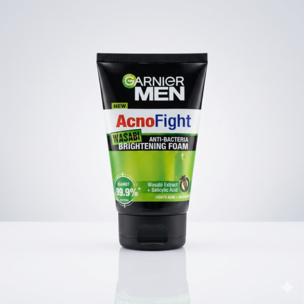 Garnier Men Acno-Fight Wasabi Facewash 100ml
