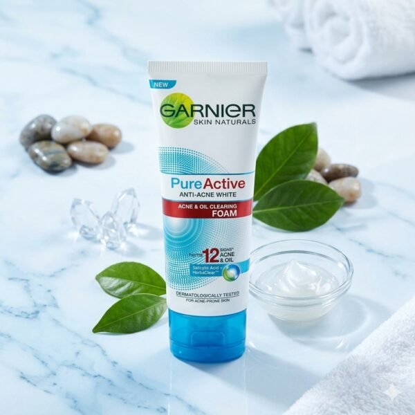 Garnier Pure Active Anti-Acne Foam 100ml