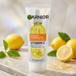 Garnier Bright Complete Vitamin C Serum Cleanser, Citric Acid, For All Skin Tones, 100ml