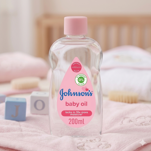 Johnson's Baby Oil, 200ml