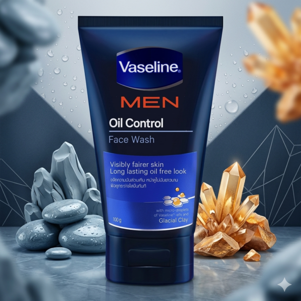 Vaseline Men Oil Control Face Wash 100g