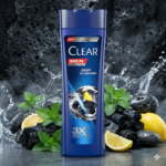 Clear Men Deep Cleanse Anti-Dandruff Shampoo, For All Hair Types, 315ml