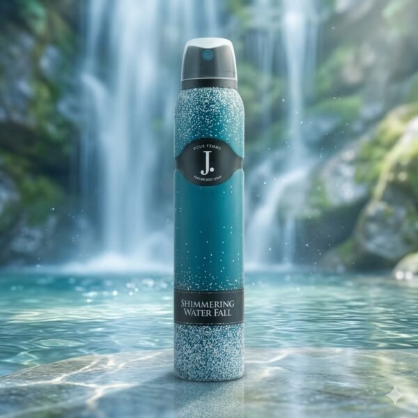 J. Shimmering Water Fall Pour Femme Perfume Body Spray 200ml
