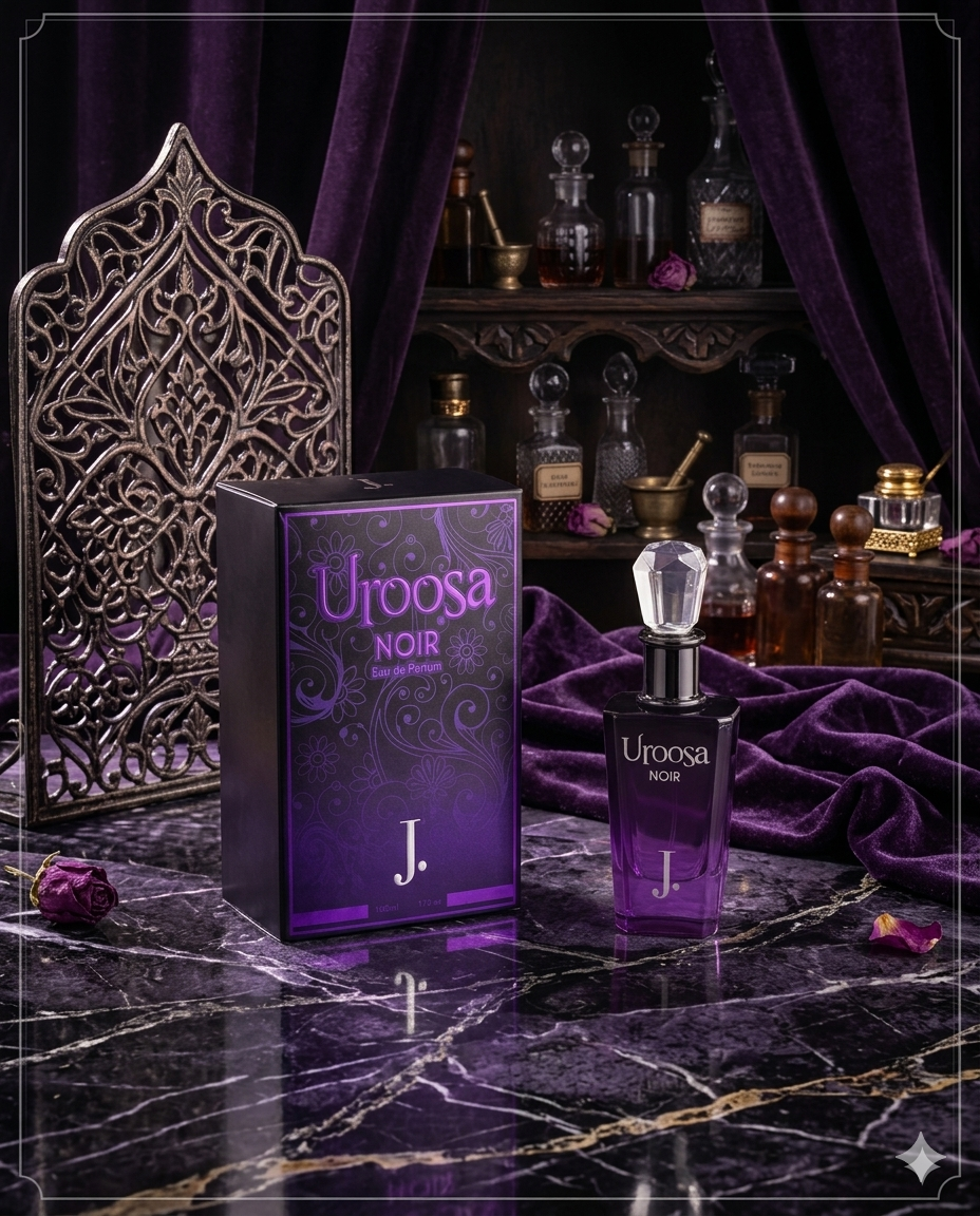 j. uroosa perfume 1 J. Uroosa Noir Perfume For Women Eau De Perfume 50ml - Image 1