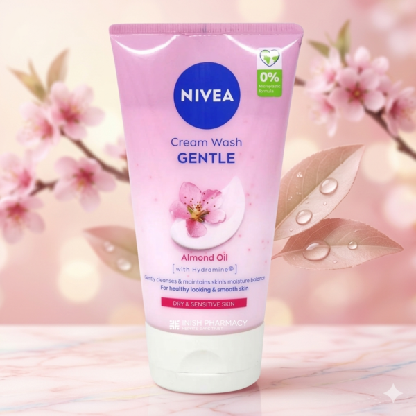 Nivea Cream Wash Gentle Almond Oil Face Wash 150ml